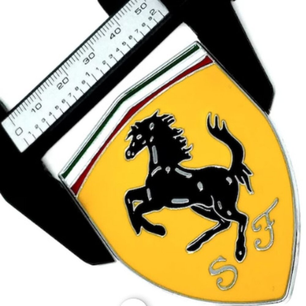 Ferrari’s Prancing Horse LogoFender Emblem Badge For Rari 488 458 Gto Gt… - Picture 6 of 7